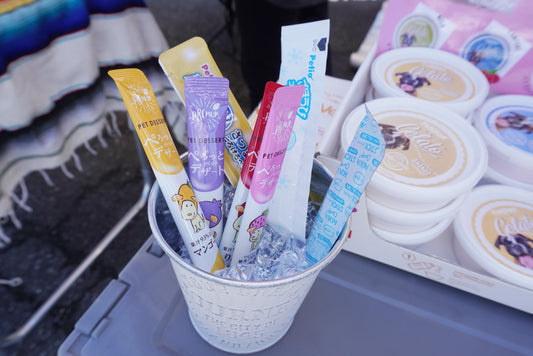 大人気の”ぺろっとペットデザート”サンプルプレゼント中♪