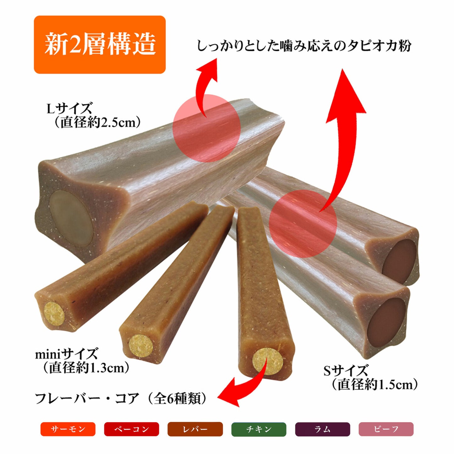 グディーズ デンタルバーL(1本入り)