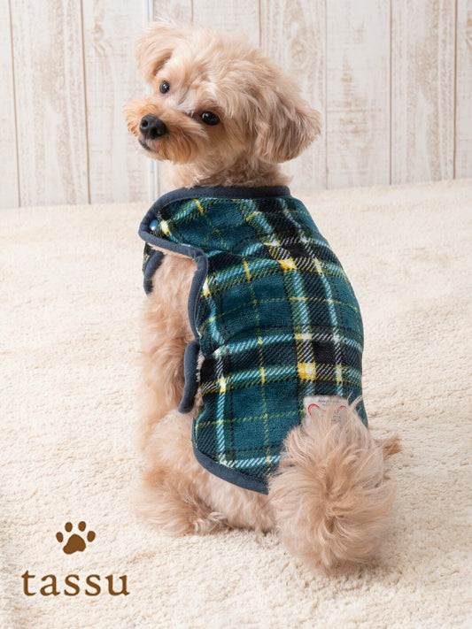 クラシックチェック着る毛布 ≪グリュック≫